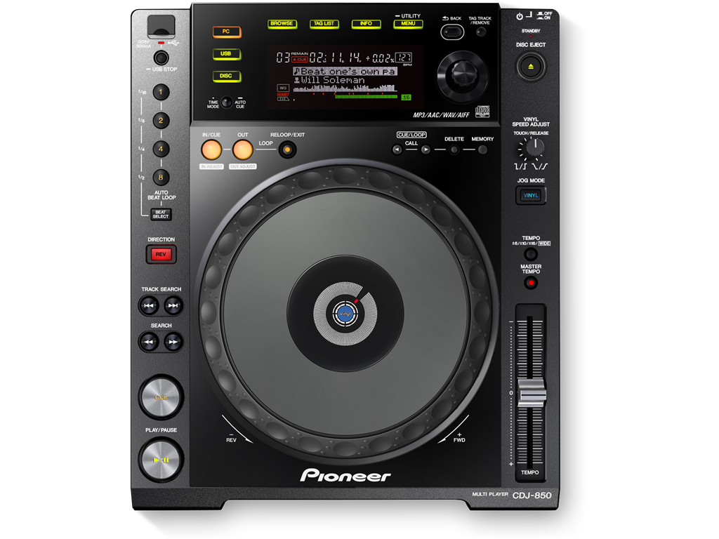 Compactera pioneer cdj 850 k usb mp3 oferta TecnoMix
